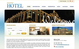 Hotels PSD Template