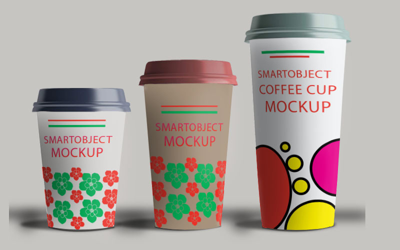Coffee Cup Product Mockup Photoshop Compatible