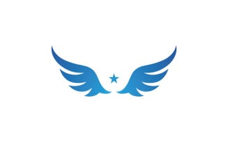 Eagle Wing Logo Vector Design V1