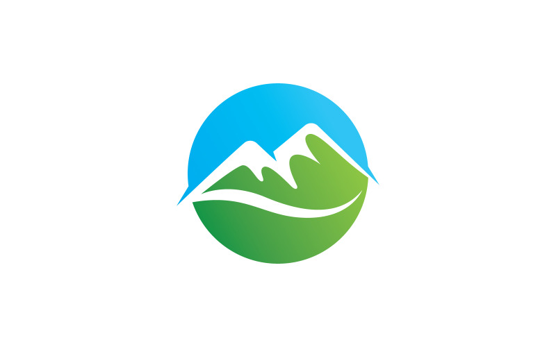 Mountain Logo Vector Design V3 Logo Template