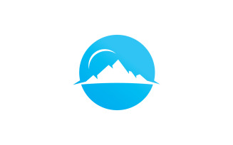 Mountain Logo Vector Design V4