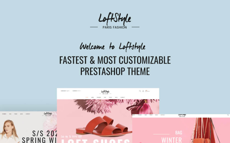TM Loftstyle - Clothing Fashion Prestashop Theme PrestaShop Theme