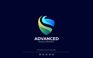 Advanced Gradient Logo Style