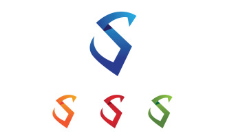 S letter Initial Logo Vector Business Vector V5
