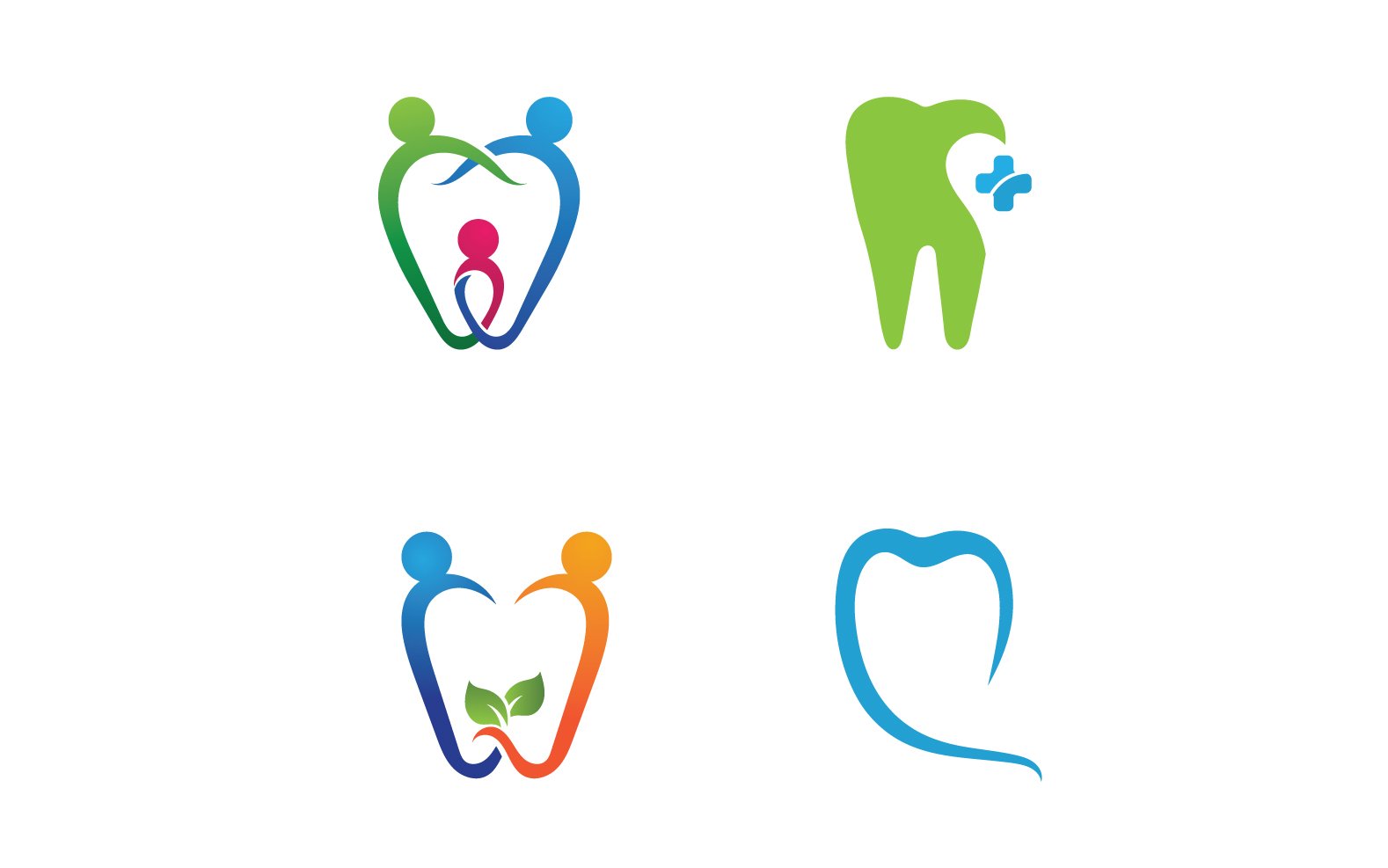 Template #256275 Icon Tooth Webdesign Template - Logo template Preview