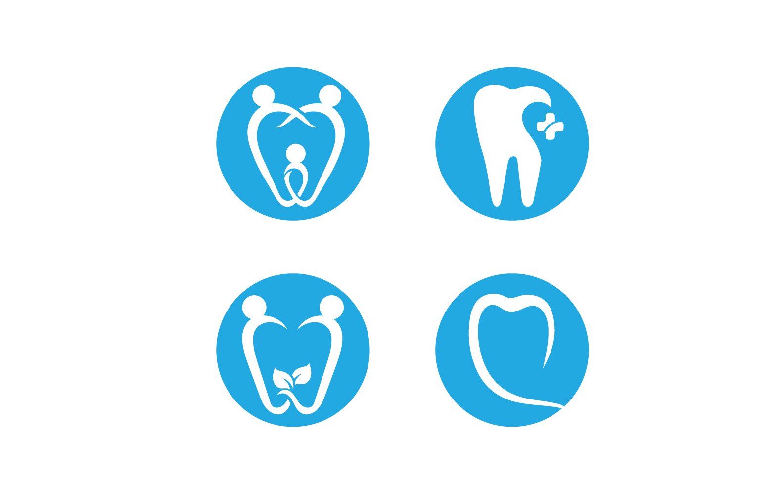 Template #256279 Icon Tooth Webdesign Template - Logo template Preview