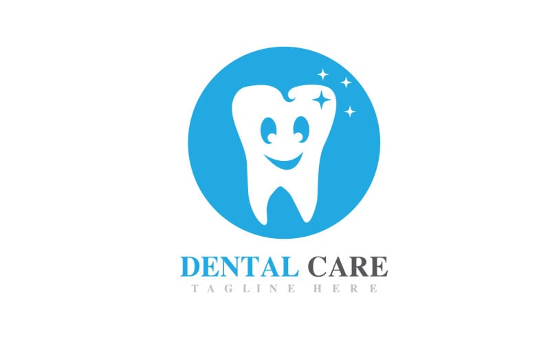 Dental Care Logo Health Vector Symbol Icon V19 Logo Template