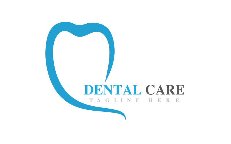 Dental Care Logo Health Vector Symbol Icon V22 Logo Template