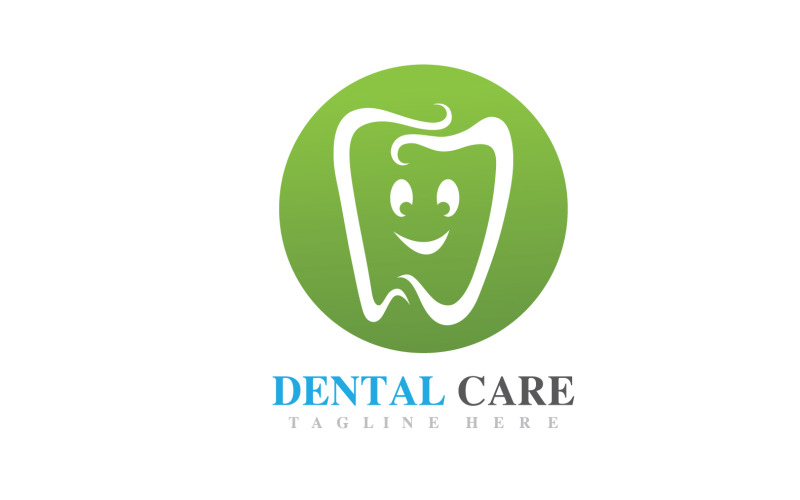 Dental Care Logo Health Vector Symbol Icon V23 Logo Template