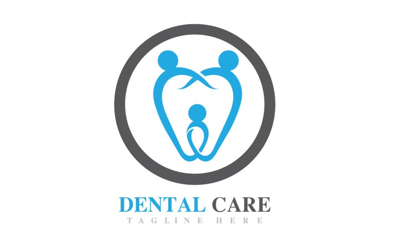 Dental Care Logo Health Vector Symbol Icon V26 Logo Template