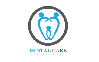 Dental Care Logo Health Vector Symbol Icon V26