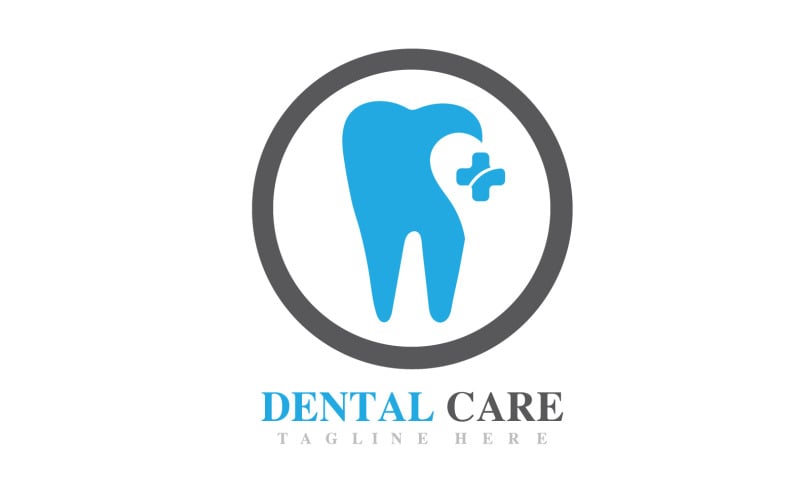 Dental Care Logo Health Vector Symbol Icon V27 Logo Template
