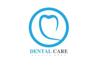 Dental Care Logo Health Vector Symbol Icon V34