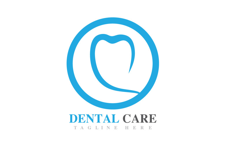 Dental Care Logo Health Vector Symbol Icon V34 Logo Template