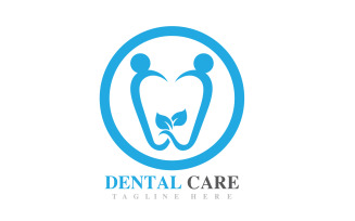 Dental Care Logo Health Vector Symbol Icon V35