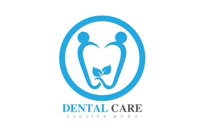 Dental Care Logo Health Vector Symbol Icon V35 Logo Template