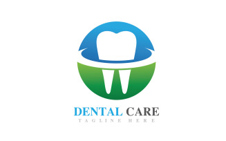 Dental Care Logo Health Vector Symbol Icon V36