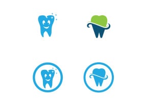 Dental Care Logo Health Vector Symbol Icon V38