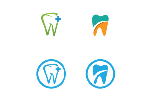 Dental Care Logo Health Vector Symbol Icon V39