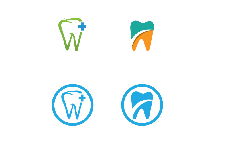 Dental Care Logo Health Vector Symbol Icon V39 Logo Template