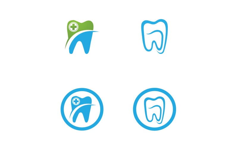 Dental Care Logo Health Vector Symbol Icon V40 Logo Template
