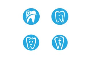 Dental Care Logo Health Vector Symbol Icon V44