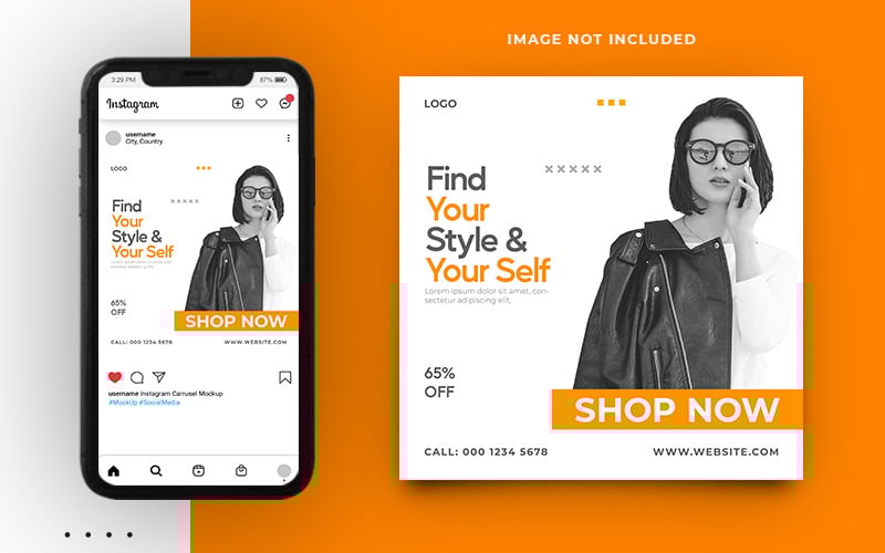 New Fashion Sale Social Media Post Banner Template