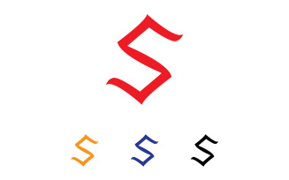 S letter Initial Logo Vector Business Vector V28