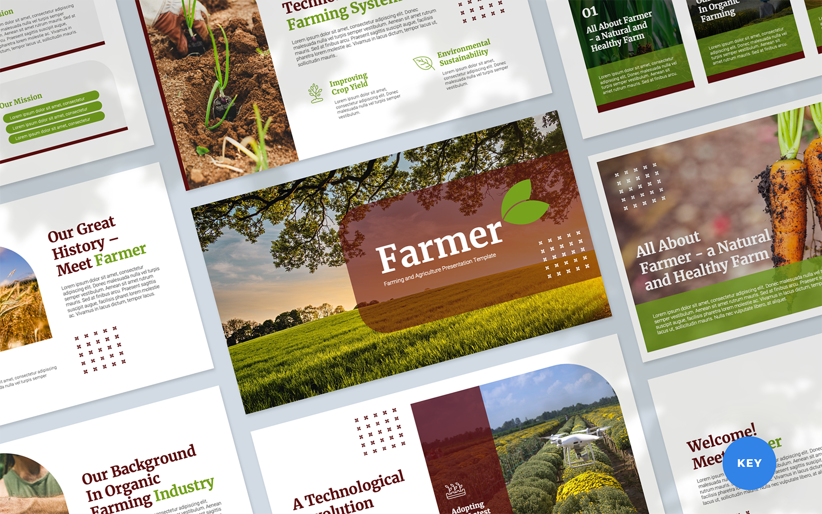 Kit Graphique #256308 Presentation Farm Divers Modles Web - Logo template Preview