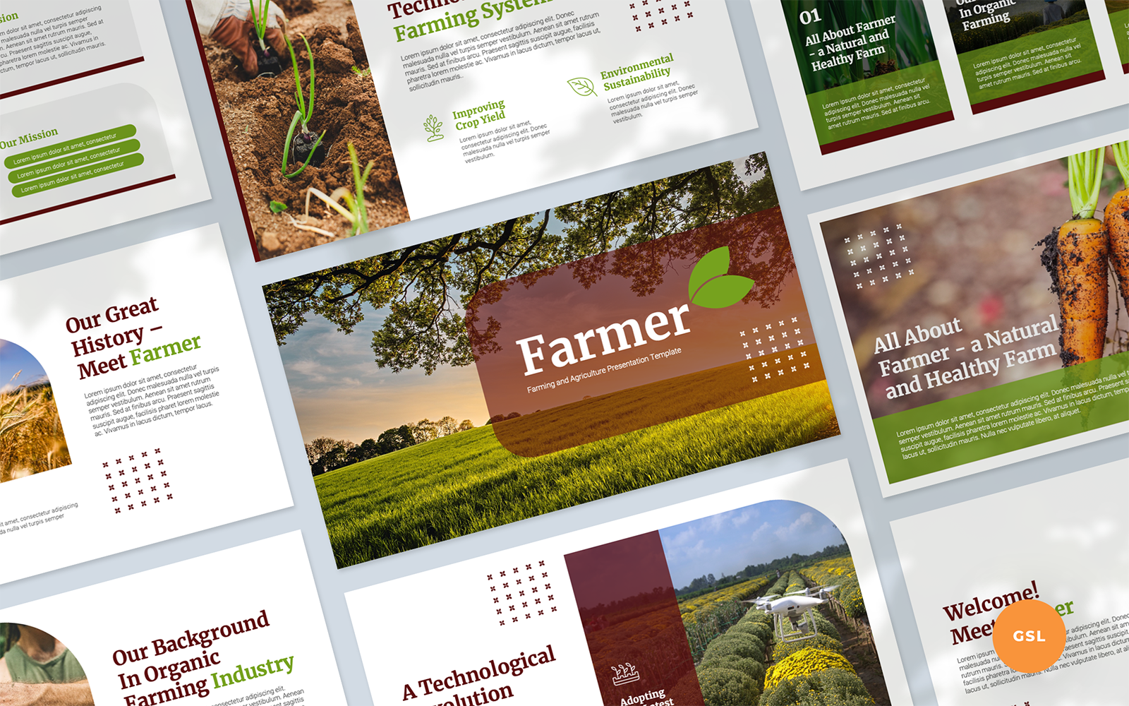 Kit Graphique #256309 Presentation Farm Divers Modles Web - Logo template Preview