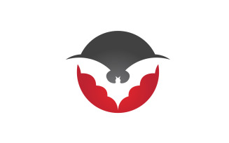 Bat Logo And Icon Animal Logo Vector V3