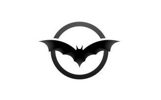Bat Logo And Icon Animal Logo Vector V4