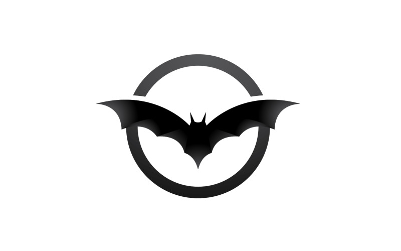 Bat Logo And Icon Animal Logo Vector V4 Logo Template