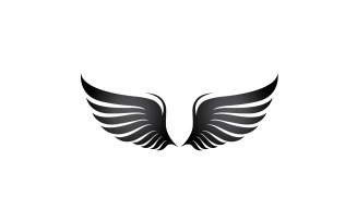 Wing Falcon Bird Eagle Logo And Symbol Vector V2