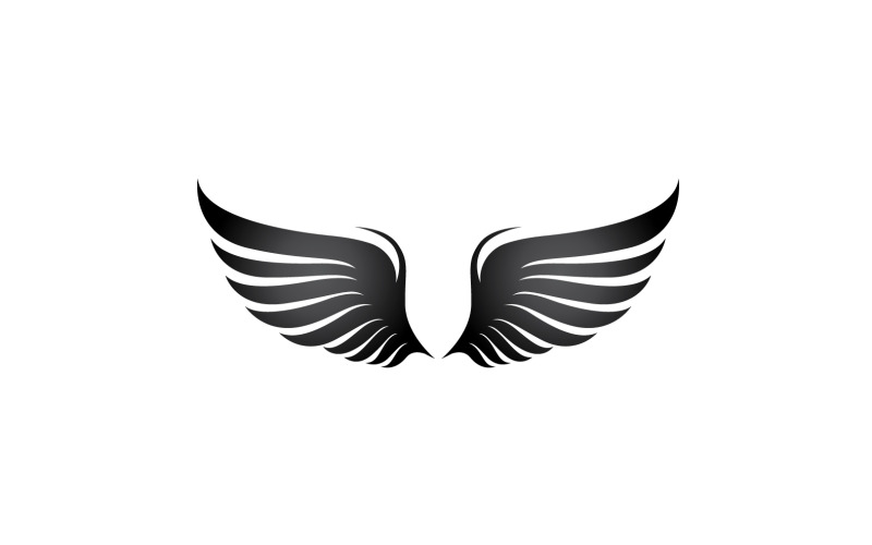 Wing Falcon Bird Eagle Logo And Symbol Vector V2 Logo Template