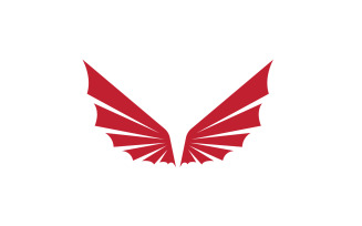 Wing Falcon Bird Eagle Logo And Symbol Vector V5