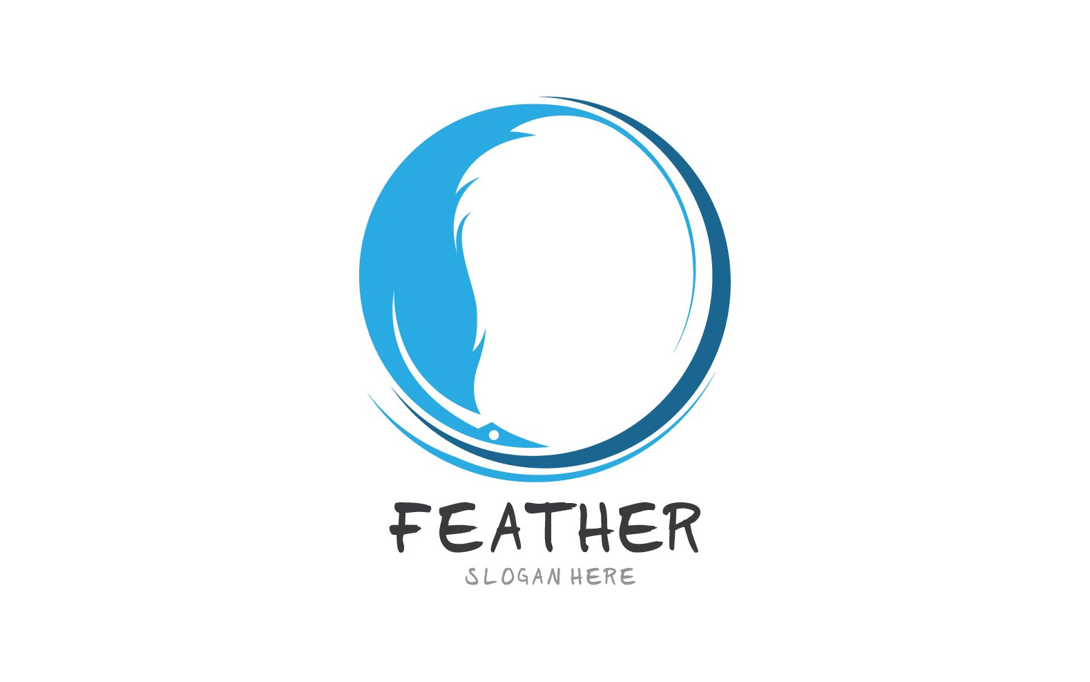 Kit Graphique #256423 Feather Sign Divers Modles Web - Logo template Preview