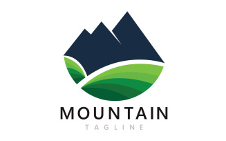 Mountain Landscape Logo And Symbol Vector V11