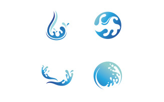 Splash Water Fresh Logo And Symbol Vector V43