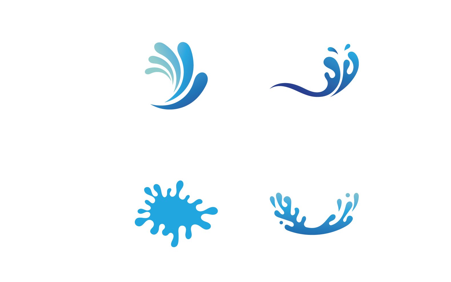 Kit Graphique #256500 Symbol Water Divers Modles Web - Logo template Preview