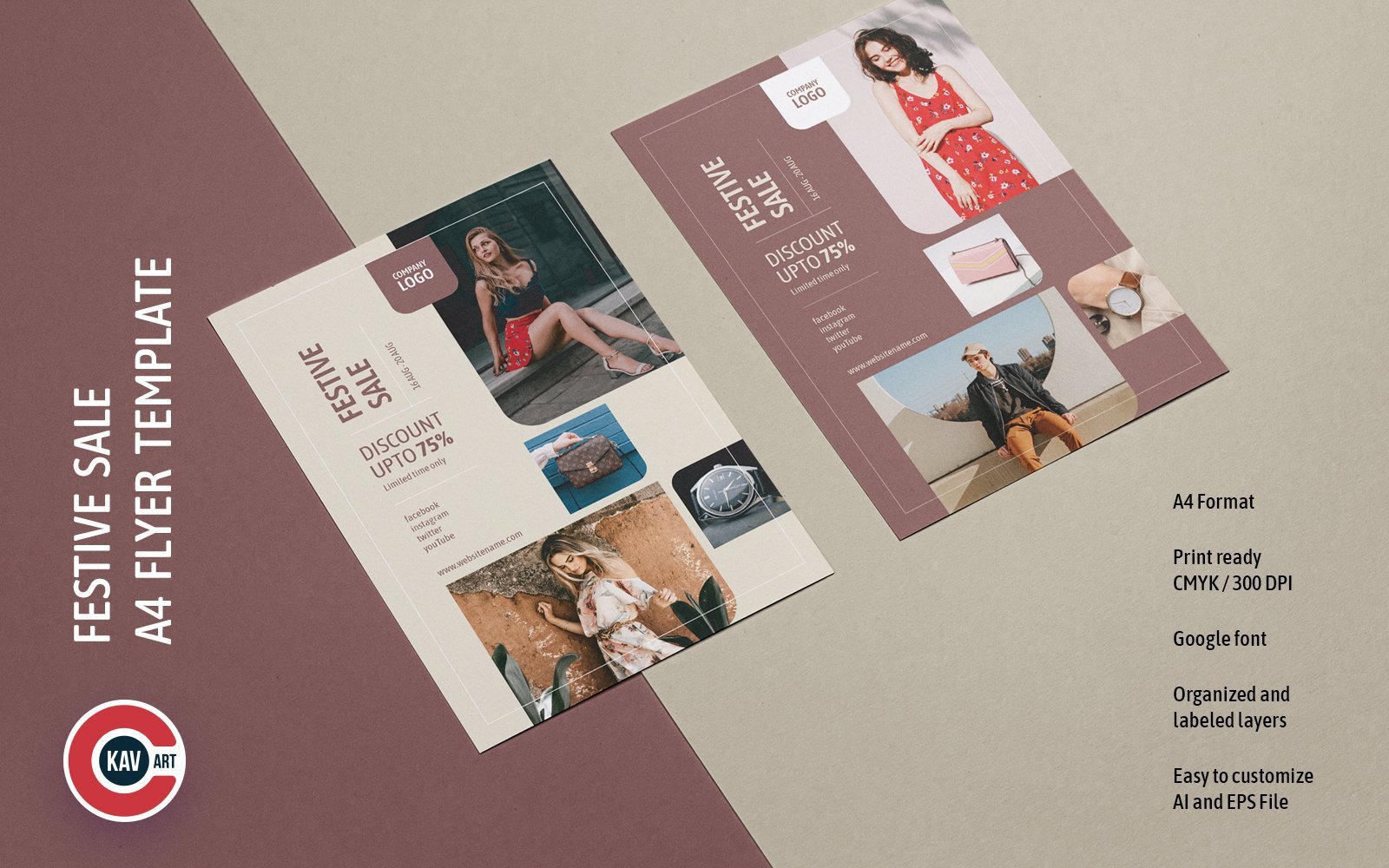 Kit Graphique #256515 Agence Prospectus Divers Modles Web - Logo template Preview