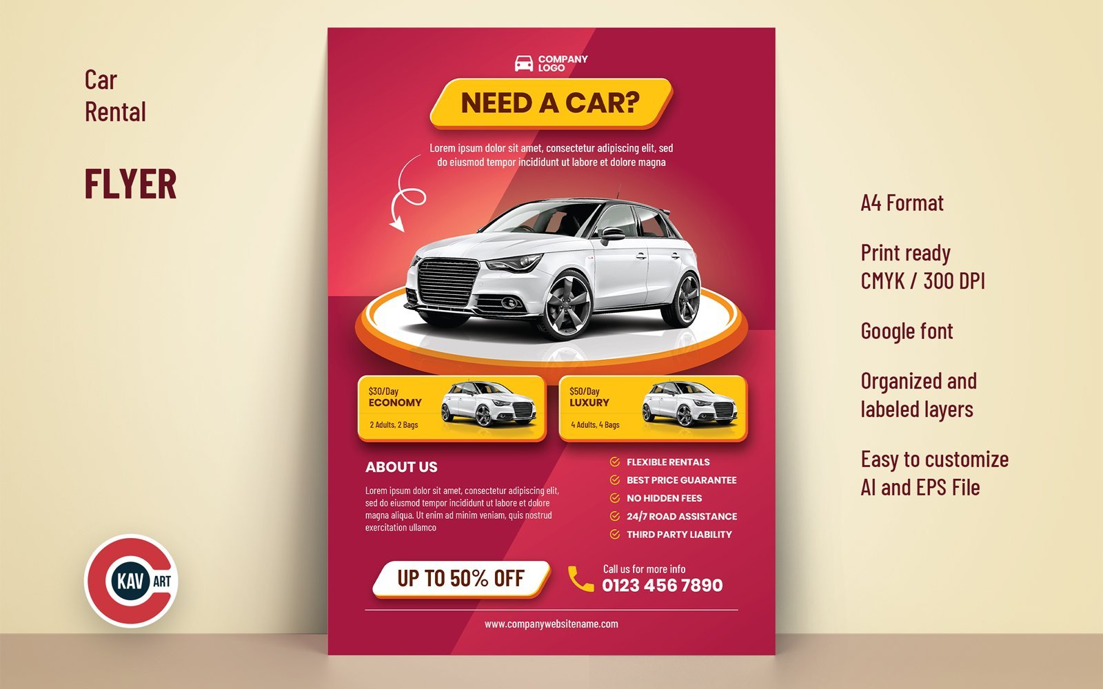 Kit Graphique #256551 Rental Car Divers Modles Web - Logo template Preview