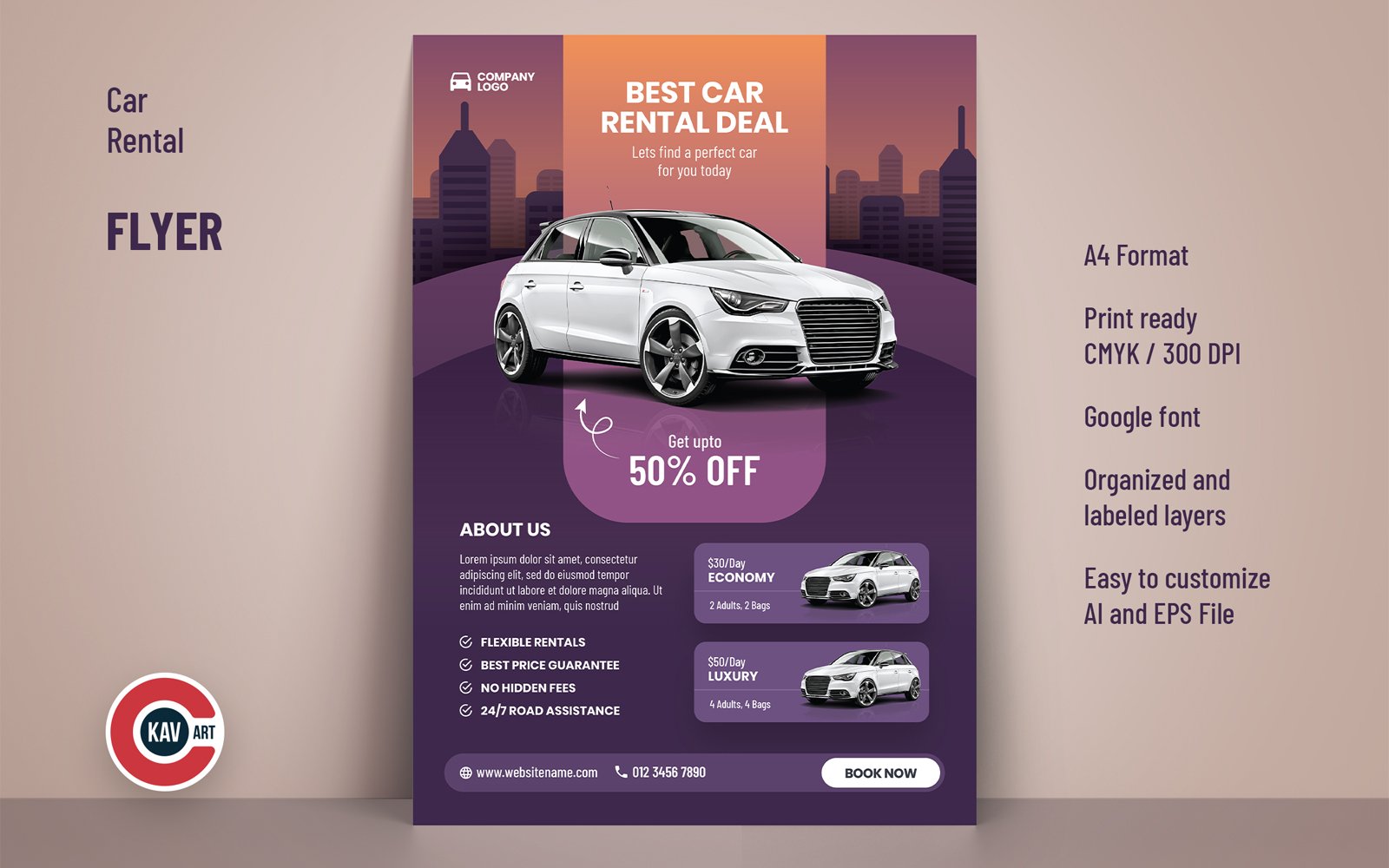 Kit Graphique #256552 Loueral Voiture Divers Modles Web - Logo template Preview