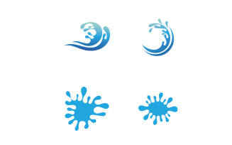 Splash Water Fresh Logo And Symbol Vector V51