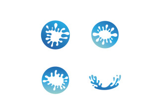 Splash Water Fresh Logo And Symbol Vector V52