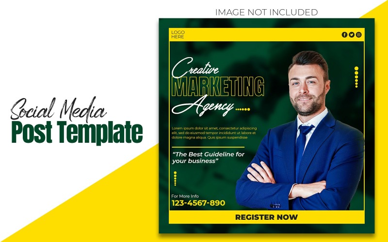 Digital Marketing Agency and Corporate Post for Social Media