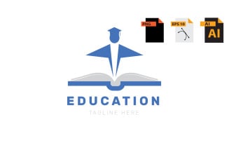 Education Logo Template Design