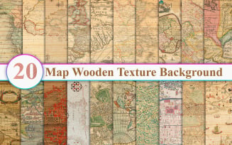 Map wooden texture background