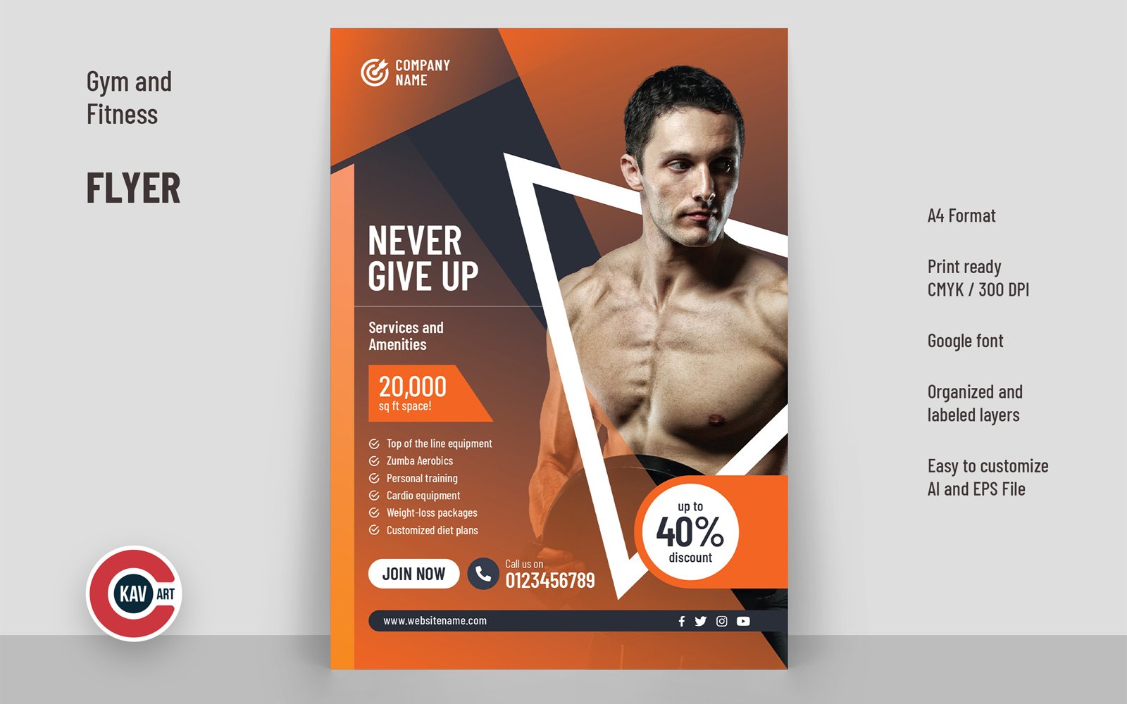 Kit Graphique #256911 Gym Promotion Divers Modles Web - Logo template Preview