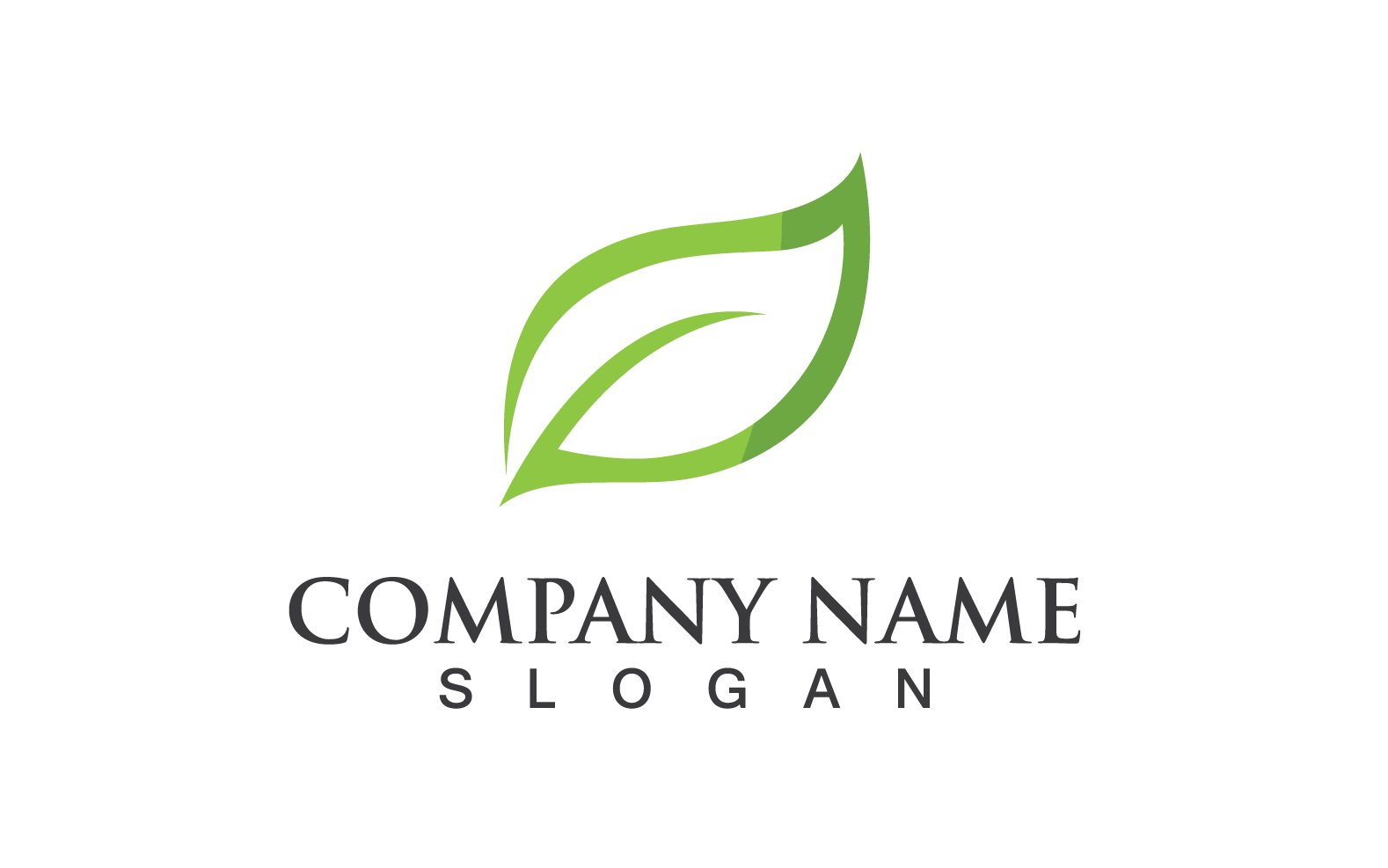 Template #256941 Logo Leaf Webdesign Template - Logo template Preview